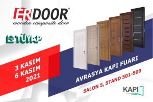 We are at Tüyap Eurasia Door Fair